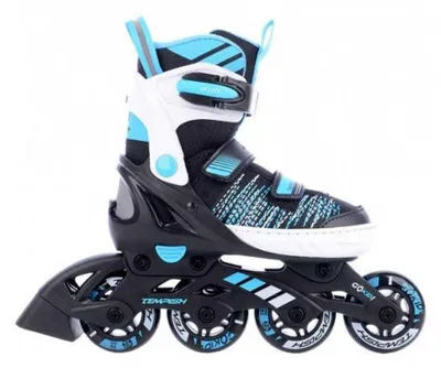 Produktbild von Tempish - Inline-Skates für Kinder PP12790 (37 EU - 40 EU) (Weiß/Schwarz/Blau)
