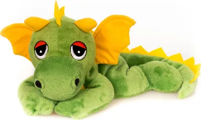 Produktbild von Habibi Drache grün Glücksdrache mit Hirse Kräuterfüllung für Mikrowelle und Backofen Wärmekissen Wärmekuscheltier Wärmflasche
