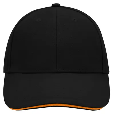 Image de Myrtle Beach - Casquette de baseball Sandwichschirm LT1307 (taille unique) (noir)