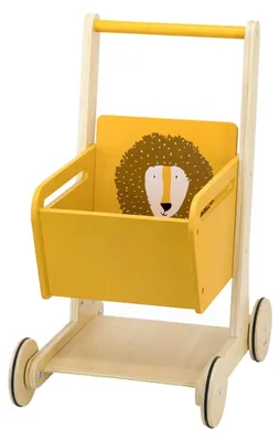 Produktbild von Trixie Holzeinkaufswagen - Löwe
