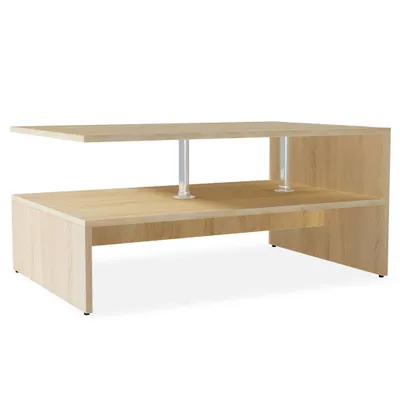Immagine prodotto di Tavolino in legno 90x59x42 cm rovere