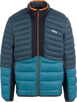 Image de Regatta - Veste hybride "Leedre" pour homme RG10942 (S) (Bleu jean foncé/bleu vif)