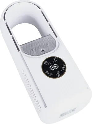 Zdjęcie produktu dla Wentylator bezłopatkowy z 6-stopniową regulacją prędkości Zbiornik na wodę 100 ml Cichy wentylator stołowy USB z regulacją czasową Biały