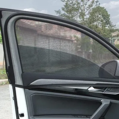 Produktbild von Famanu Auto-Sonnenschutz mit UV-Schutz - 2 Stück