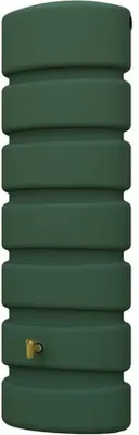 Produktbild von Garantia CLASSICO Gartentank Regentonne Regenspeicher 650 L, 80x60x192 cm (LxBxH), grün; 326030