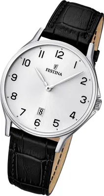 Produktbild von Festina Klassik Herren Armbanduhr Klassik Leder F16745/1