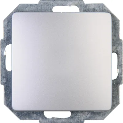 Produktbild von Kopp 650620081, Drucktasten-Schalter, Kunststoff, Thermoplast, Matt, Grau, IP20, IK00