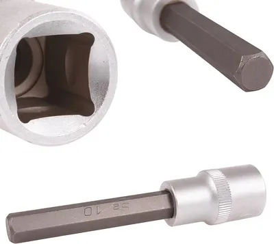 Imagen del producto de BGS 4264: Broca de impacto de 12,5 (1/2"), hexagonal interior, 100 mm de longitud, 10 mm