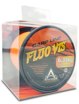 Produktbild von Anaconda Schnur Fluo Vis Orange Line Länge 1200m ø0,28mm