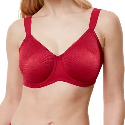 Produktbild von Triumph Essential Minimizer W Minimizer BH Minimizer-BH reduziert das Brustvolumen, Für ein trockenes und frisches Gefühl auf der Haut, Enganliegendes Unterhemd ohne Seitennähte