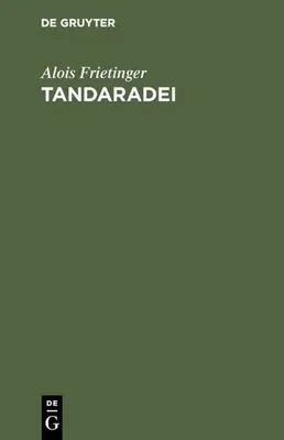 Produktbild von Tandaradei Buch, Geschichtliche Erzählungen