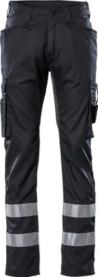 Produktbild von Mascot Hose FRONTLINE mit Schenkeltaschen MARSEILLE 17879 Gr. 43 schwarz