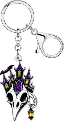 Productafbeelding van Sleutelhanger, Halloween-thema, spookachtig design, 5 cm, gotisch accessoire