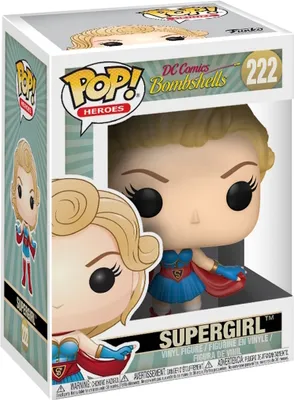 Produktbild von DC Comics Bombshells - Supergirl 222 - Funko Pop! Vinyl Figur