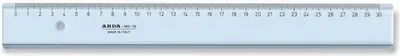 Produktbild von ARDA 289100C, Schreibtisch-Lineal, Blau, cm, 1000 mm, 1 Stück(e)