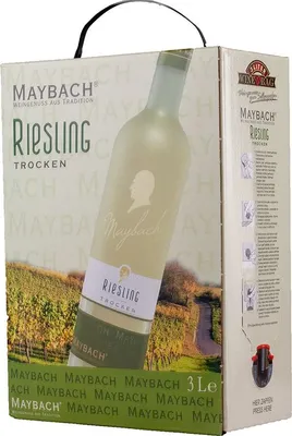 Produktbild von Maybach Riesling trocken 12% Vol. 3,0L BiB (D)