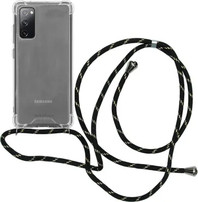 Obrázek produktu pro imoshion Protective Case Samsung Galaxy S20 FE with Band Back over with Chain Pouzdro na mobilní telefon pro Samsung Galaxy S20 FE - Transparentní