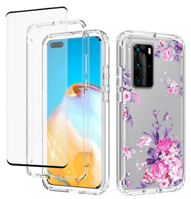 Imagen del producto de Funda para Huawei P40 Pro con protector de pantalla
