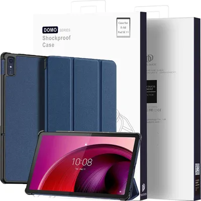 Image de Dux Ducis Domo Smart Sleep Case pour Lenovo Tab M10 10.6'' - Bleu