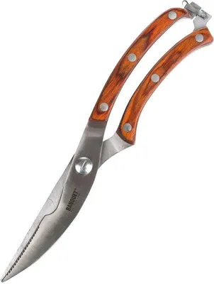 Produktbild von geflügelschere CULINARIA 25,5cm, Stahl/Holzgriff