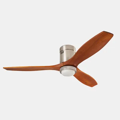 Immagine prodotto di Ventilatore da soffitto a risparmio energetico con illuminazione LED e telecomando Stem wood dark 137 cm