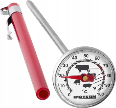 Produktbild von Browin 100200 Bimetall-Bratenthermometer 0-100°C Edelstahl