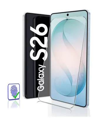 Produktbild von Für Samsung Galaxy S26 5G - Panzerglas - Panzerfolie Schutzglasfolie Displayschutzglas Echt Glas Schutz Folie Display Glasfolie 9H