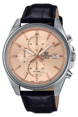 Produktbild von Casio EFV-610EL-5AUEF Herrenuhr Chronograph Roségold / Schwarz