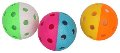 Produktbild von Inny - "Unihoca" Floorball (3er-Pack) PP7285 (Einheitsgröße) (Bunt)