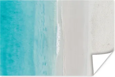 Produktbild von MuchoWow® Poster Strand - Meer - Insel 120x80 cm - Bilder