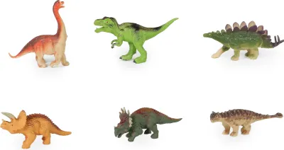 Immagine prodotto di RAPPA Set di dinosauri in scatola 6 pezzi