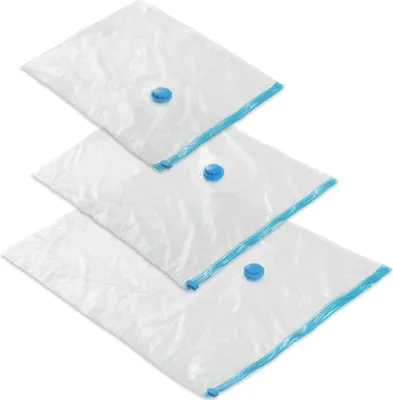 Obrázok produktu pre 20 vákuových vreciek rôznych veľkostí - priehľadné