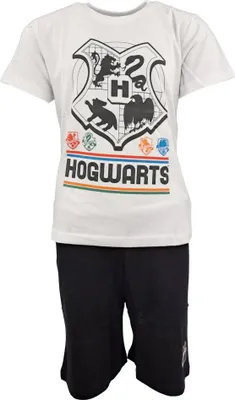 Immagine prodotto di Pigiama Harry Potter Hogwarts per bambini e ragazzi – Bianco / 134/140