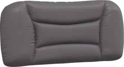 Produktbild von vidaXL Kopfteil-Kissen "Hvar" Grau 80 cm Kunstleder
