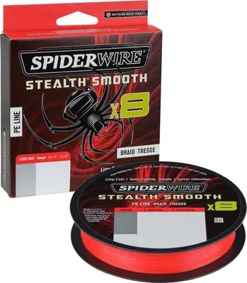 Produktbild von SpiderWire Stealth® Smooth8 x8 PE Braid Code Red 0,15 mm 150 m 16,5 kg-36 lbs Angelschnur