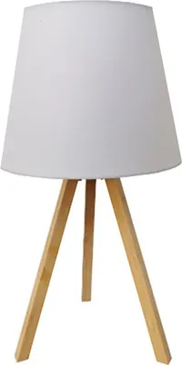 Obrázok produktu pre Stolná LED lampa Unilux KATY bielo-bambusová, s bambusovým rámom