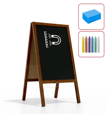 Zdjęcie produktu dla Potykacz MAGNETYCZNY stojak kredowy 118x61cm na magnesy