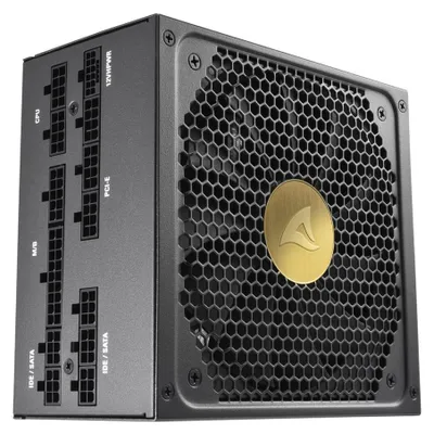 Produktbild von Sharkoon Rebel P30 Gold - 1000 W - 100 - 240 V - 50/60 Hz - 12 A - 6 A - 120 W