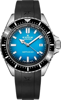 Produktbild von EDOX Skydiver Neptunian Automatic 80120-3NCA-BUIDN Herrenuhr Skydiver Neptunian Automatic