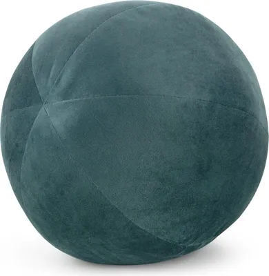 Produktbild von EUROFIRANY | Kissen - Kugel 24 cm - dunkelblaues Sofakissen – Stilvoll