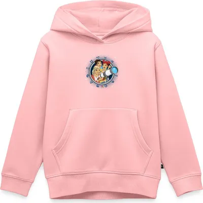 Produktbild von Spreadshirt Die Drei Ausrufezeichen Rätselhafte Himmelszeichen Kinder Premium Hoodie, 158/164 (12 Jahre), Rosa