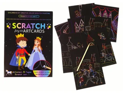 Produktbild von Leantoys Rubbel-Malbuch für Kids Kingdom