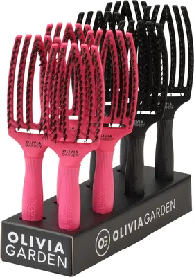 Obrázok produktu pre Sada prstových kefiek, stredná veľkosť, 8 ks, ružová/čierna