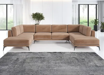 Produktbild von ZORANO U Max Ecksofa, Handarbeit. Möbel vom Hersteller.