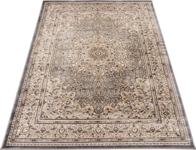 Produktbild von Teppich Orientteppich Klassik Orientalisch Muster - Wohnzimmer -8582e gray - Farbe: Braun, Grösse: 100 x 150 cm