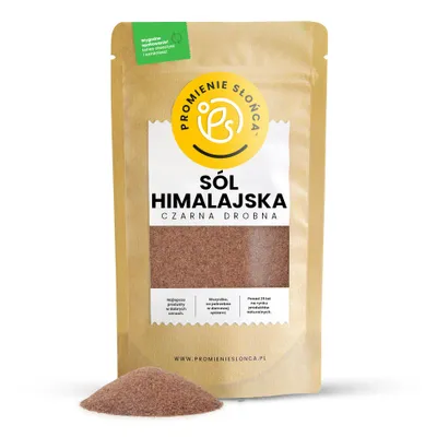Zdjęcie produktu dla Sól Czarna Drobna 500 g
