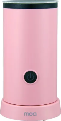 Produktbild von MOA Elektrischer Milchaufschäumer - 2-in-1 - Praktischer Milchschäumer - 240 ML - Für Cappuccino - Milchquirl - Rosa