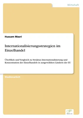 Produktbild von Internationalisierungsstrategien im Einzelhandel