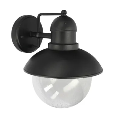 Produktbild von Wandleuchte loft Außenfassadenleuchte E27 schwarz 013116