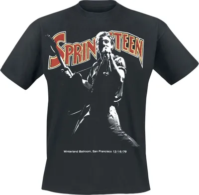 Immagine prodotto di Bruce Springsteen - Winterland Ballroom Sing Maglietta unisex X-large - nero